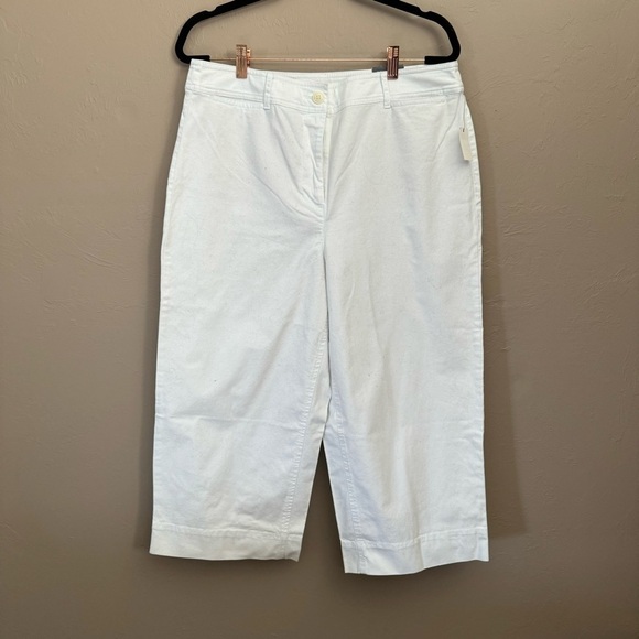 Talbots Wide Leg Chino - Picture 1 of 6